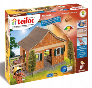 Stavebné tehlové bloky TEIFOC 4950 BUDOVANIE