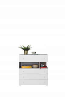 hrudník so zásuvkami, šírka 85 cm - Sigma 11