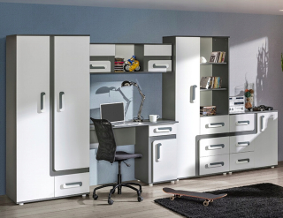 Apetito Furniture Furniture Ape#4 Biely antracit