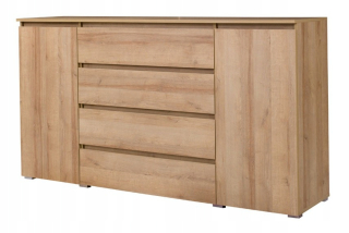 MEBLE COSMO 06 HRUDY OF SCRICERS 4 zásuvky 2 d. Riviera Oak