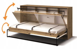Nábytok Nero 16 Bedsmsmotless Bed bez podložky.