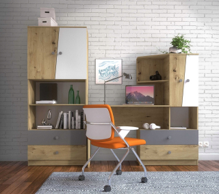 Nábytok Nero #7 Furniture Grey Mat