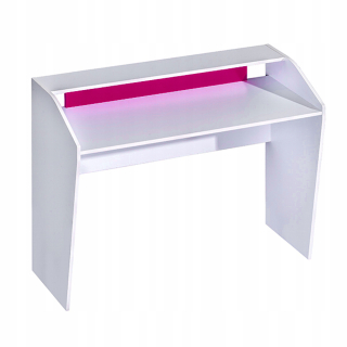 Nábytok Trafiko Tra_09 Desk 120 Biela / ružová