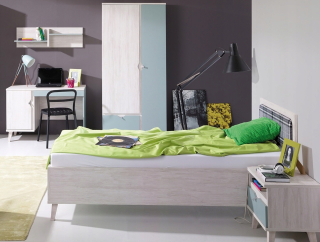 Nábytok set postele Desk Youth Scardrobe Memone 3