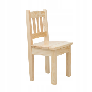 Mini drevené kreslo surové nenatievané