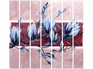 Obrázok kvetu Modro-ružového Magnolia