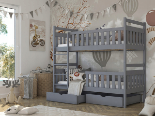 Bunk Drevená posteľ 80x180 cm Monika