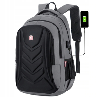 Crossten Backpack Port USB vodotesný laptop