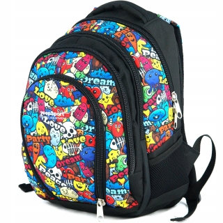 školský batoh yeepsport s113dx kreslená zábava