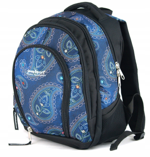 Yeepsport School Backpack S113DX Vyšívané džínsy