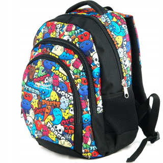 školský batoh yeepsport s114dx kreslená zábava