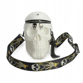 Skeleton Head 3d Black Sh.