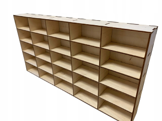 Poličky pre autá Springs - 25 miest 5x5