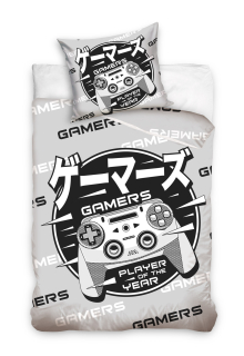 Mládežnícka posteľná bielizeň 160x200 Gamer Pad X-Box