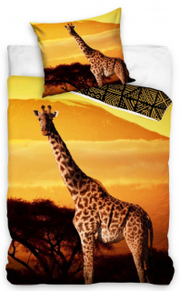 Giraffe Junior Quilt 140 x 200/70 cm BA