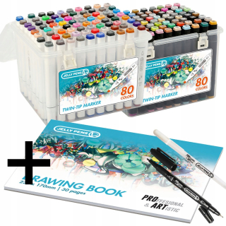 Promarkers Pro Art Set 80 PCS Original Box