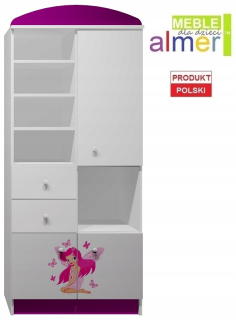N5 RACK Fairy 15 s grafikou pre detskú izbu
