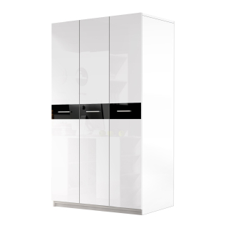 Šatník Raj 1 (120 cm), 7 farieb - vysoký lesk