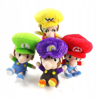 PCS. Super Mario Luigi Yoshi Doll Plush Doll