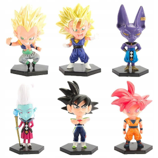 kusy DBZ Dragon Ball Majin Buu Son Goku Figurine