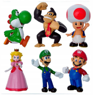 Kusy Super Mario Luigi Yoshi's Princess Peach to