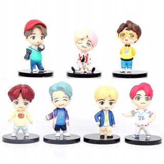 kusy Sada figúry BTS Jim Suga J-Hope RM Jimin