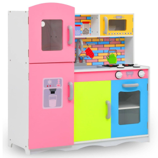 Vidaxl Toy Kitchen, MDF, 80 x 30 x 85 cm,