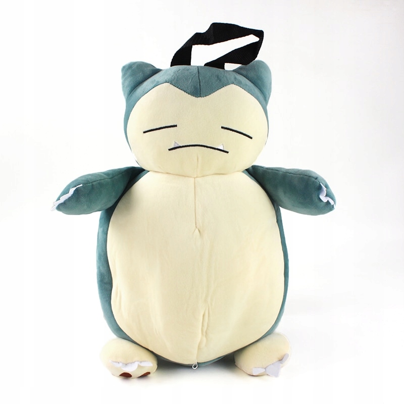 Roztomilý plyšový batoh Pokamon Snorlax kabelka