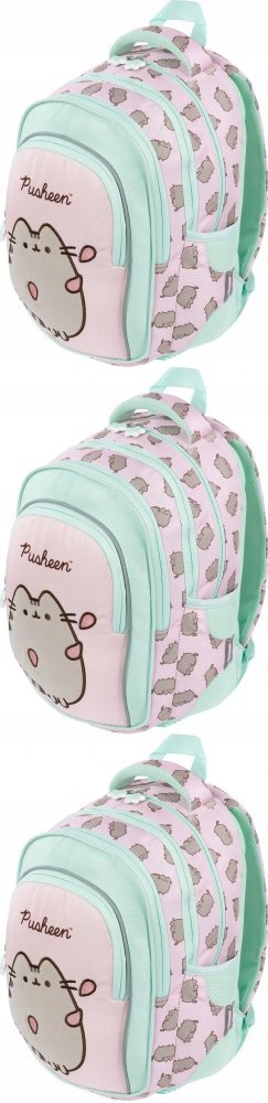 Školský batoh Pusheen Pink s 4 priehradkami, 22 l