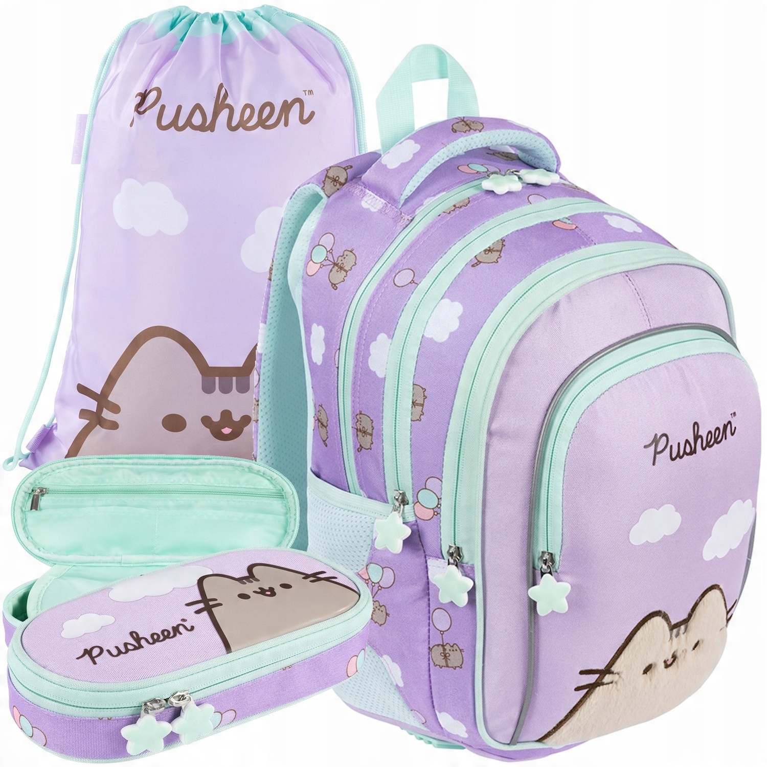 Školský set s batohom Pusheen Violet - nová kolekcia 2025